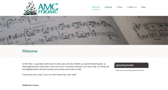 Desktop Screenshot of amcmusic.net